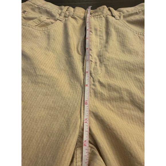 Vintage 90's Fore Warned Wide Leg Pants - subtle stripes - Sz 10 - Picture 10 of 14